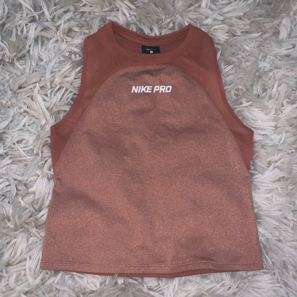 Nike Pro Breathable Cropped Tank Top, Small